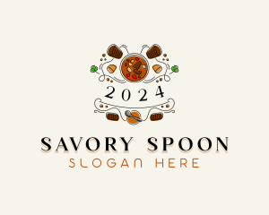 Beef Stew Restaurant logo design