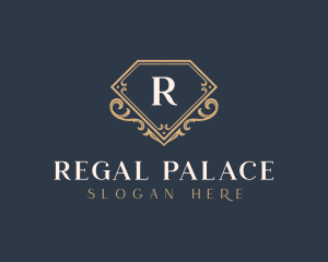 Diamond Regal Shield logo design