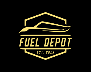 Auto Garage Emblem logo design