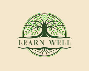 Tree Roots Wellness logo design