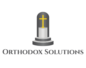 Religion Cross Pedestal logo