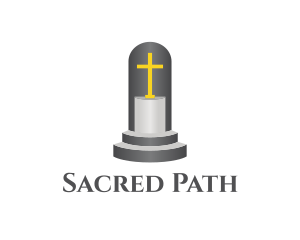 Religion Cross Pedestal logo