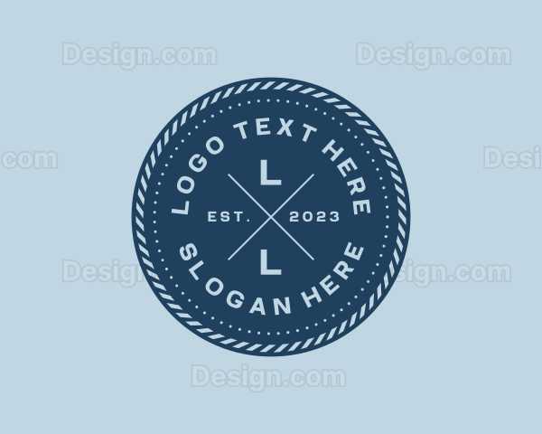 Fancy Maritime Rope Logo