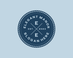 Fancy Maritime Rope logo design