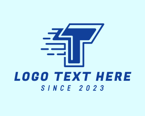 Fast Tech Letter T logo