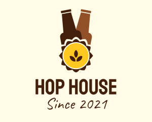 Beer Cap Bar logo design