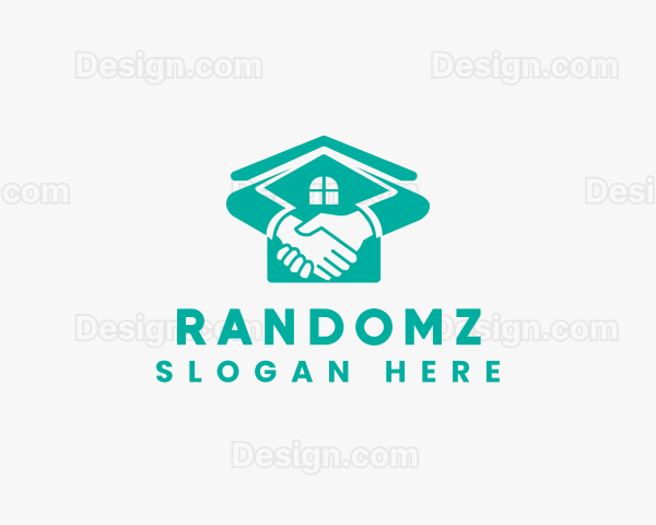 Real Estate Handshake Logo
