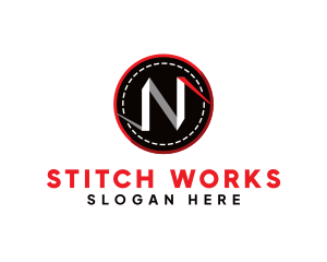 Stitches Letter N logo