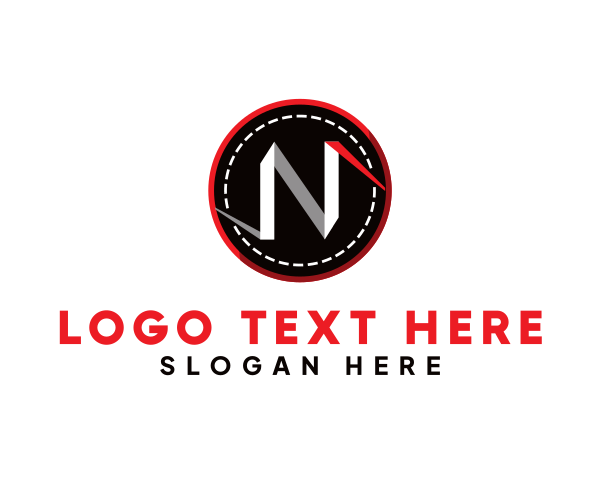 Folded logo example 4
