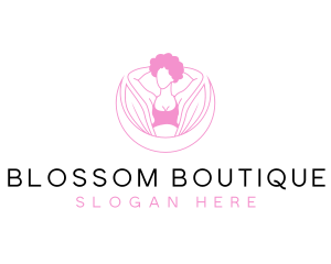 Woman Fashion Cosmetics logo design