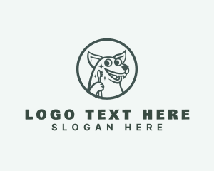 Smiling Dog Toothbrush logo