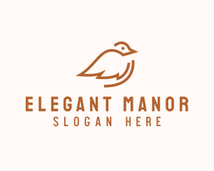 Animal Pigeon Pet Logo