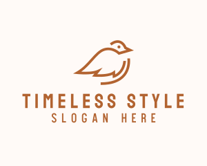 Animal Pigeon Pet Logo