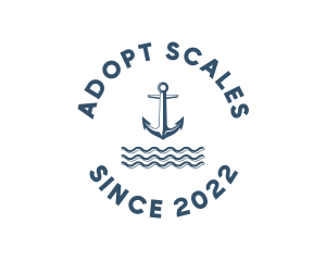 Marine Anchor Ocean  logo design