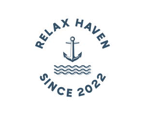 Marine Anchor Ocean  logo