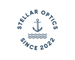 Marine Anchor Ocean  logo design