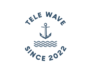 Marine Anchor Ocean  logo design