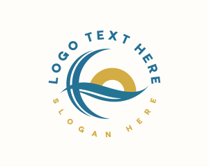 Tropical Ocean Wave logo