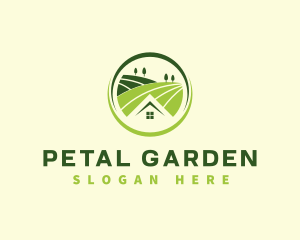 Garden Lawn Landscaping logo design