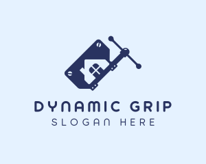 Clamp Builder Contractor logo design