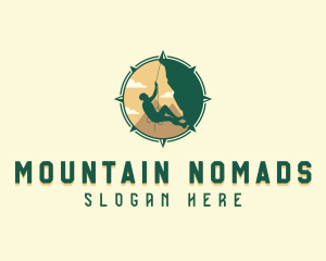 Rock Climbing Adventure logo design