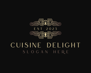 Fine Dining Gourmet Restaurant logo design