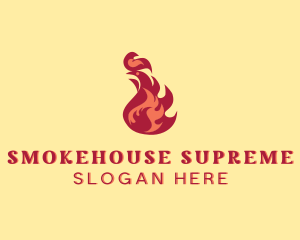 Fire Flame Cooking logo