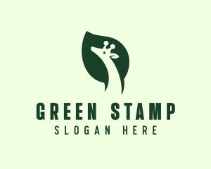 Green Wild Giraffe logo design