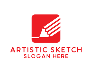 Red Pencil Writing logo