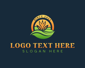 Natural Flower Garden Logo