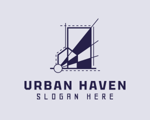 Violet Urban Architecture logo design