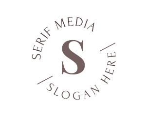 Serif Round Business logo