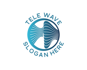 Tech Software Waves logo design