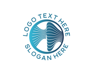 Software - Tech Software Waves logo design