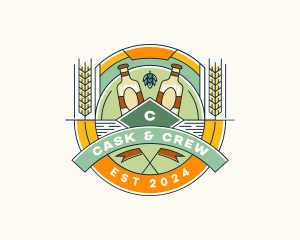 Beer Pub Liquor logo