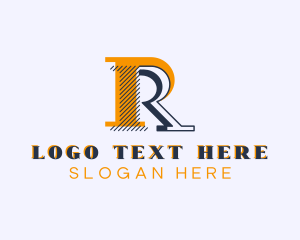 Corporate Company Letter R logo