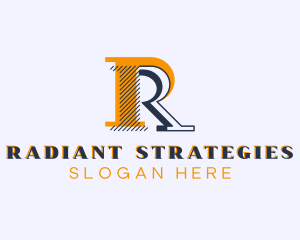 Corporate Company Letter R logo
