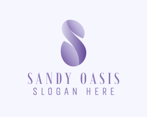 Beauty Wellness Letter S logo design