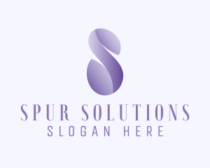 Beauty Wellness Letter S logo design