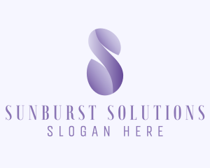 Beauty Wellness Letter S logo design