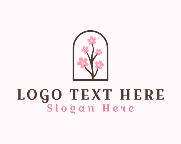 Blossom logo example 1