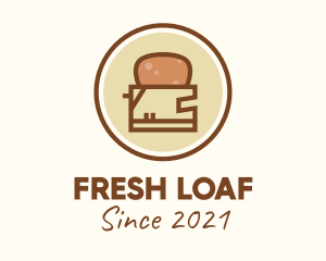 Bread Toaster Badge logo