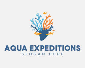 Sea Marine Coral logo