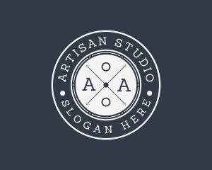 Hipster Circle Studio logo design