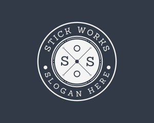 Hipster Circle Studio logo design