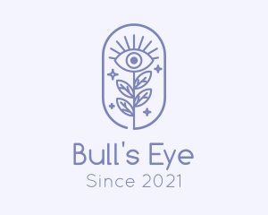 Sparkling Nature Eye  logo design