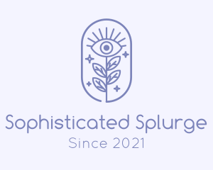 Sparkling Nature Eye  logo design