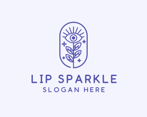 Sparkling Nature Eye  logo design