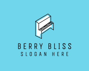 Music Instrument Piano logo design