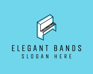 Music Instrument Piano logo design